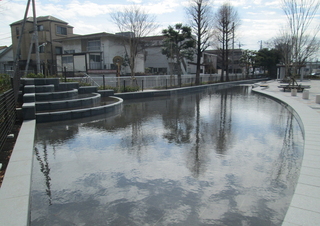 水遊び場の写真