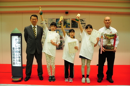 4年生以上の部　優勝チームの画像