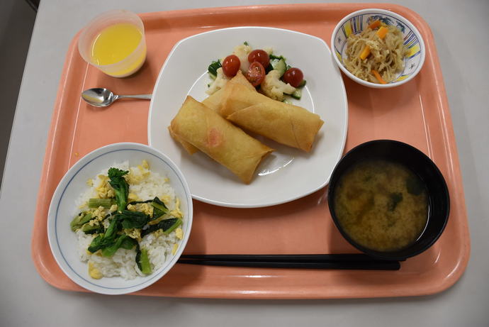 えびマヨポテトの包み揚げ　ひな祭りかん　