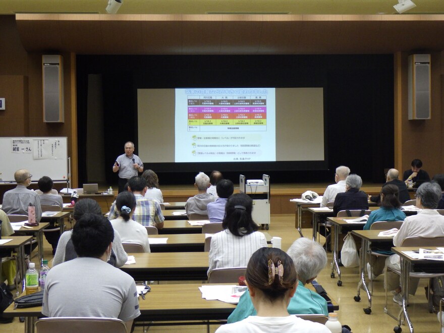 鍵屋様のご講演の様子
