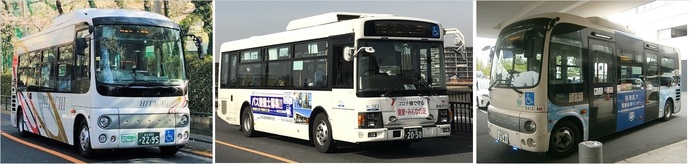循環バスの車両イメージ写真