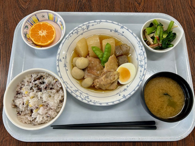 とり肉と大根のうま煮