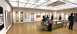 前回の展示の様子