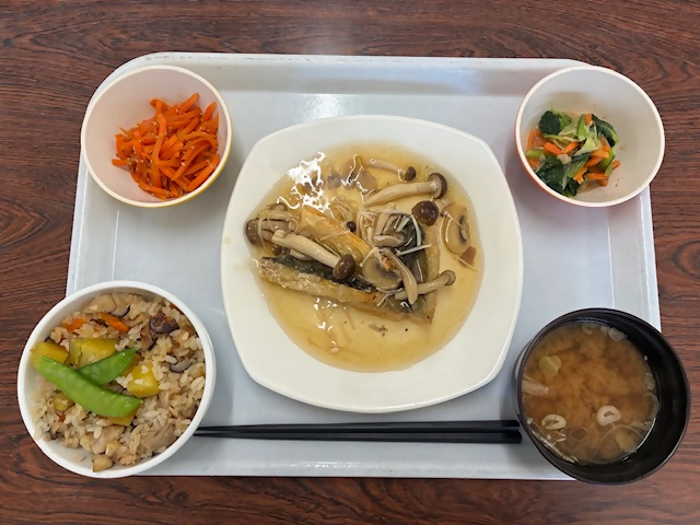 秋の香りご飯