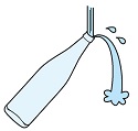 ビンのイラスト
