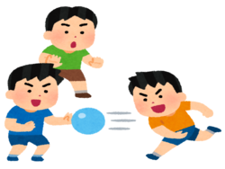 わんぱくのイラスト