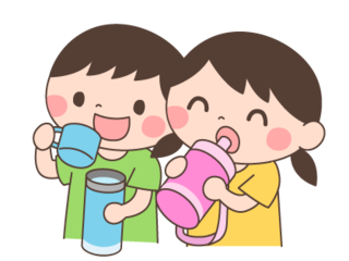 水を飲むお子さんのイメージ画像