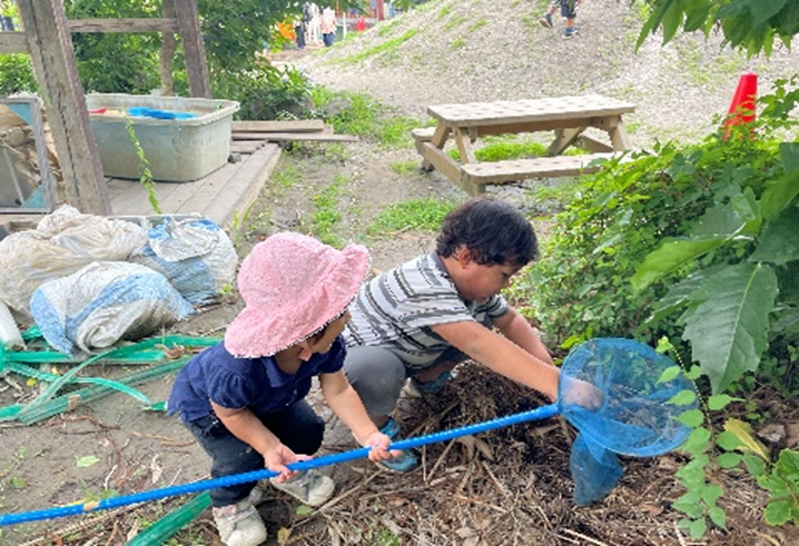 子供たちと馬