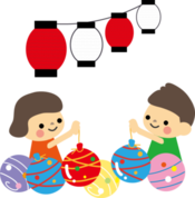 じどうかんまつりのイラスト