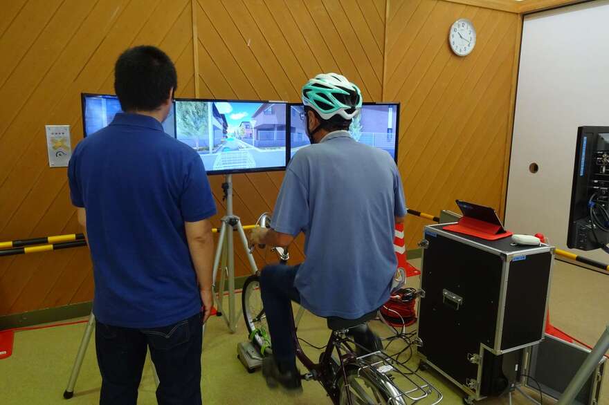 自転車シミュレータ