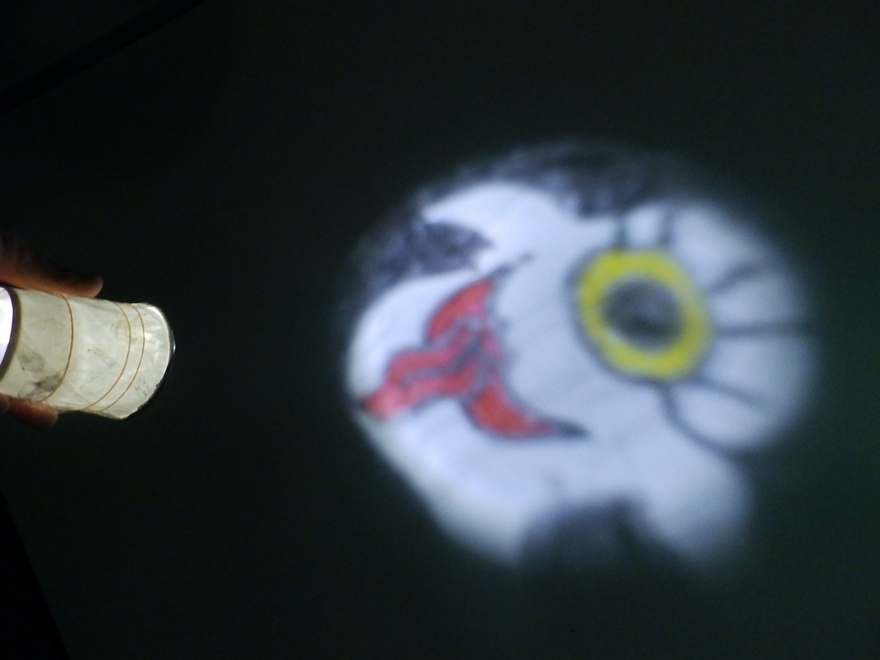 映写の世界：おばけ～♪