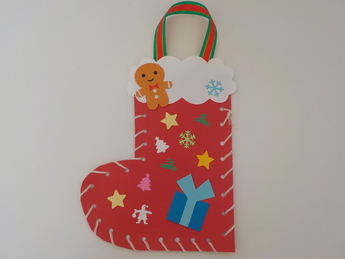 クリスマス工作の写真