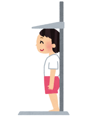 のびのび測定のイラスト