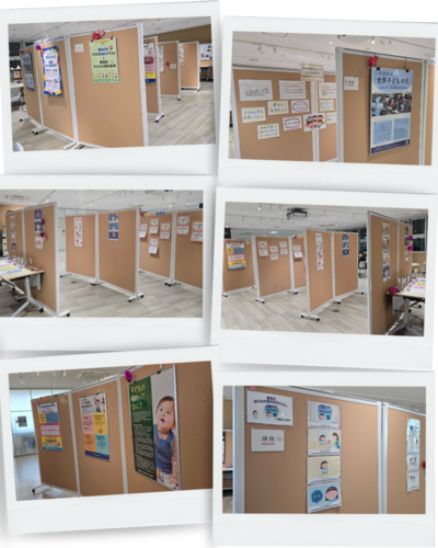 「子どもの権利」に関するパネル展示(”えきにこわ”にて)