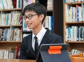 副部長三田さんの写真