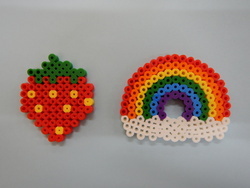 アイロンビーズの写真