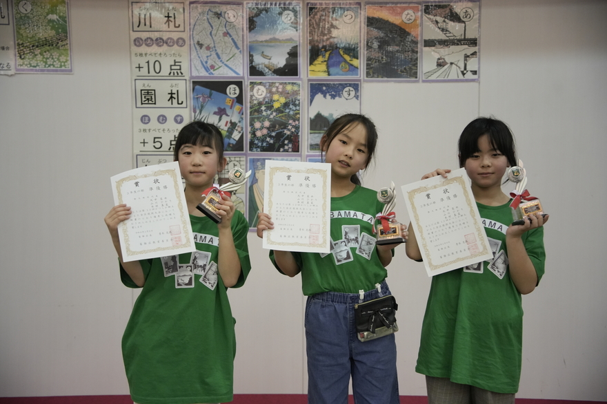 3年生の部 準優勝チームの画像