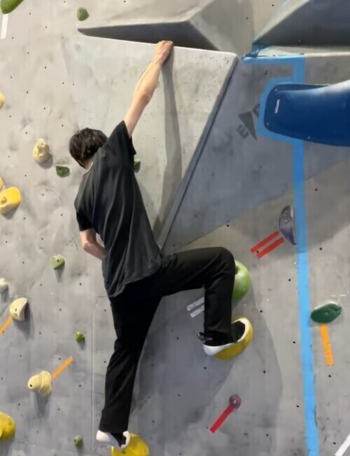 写真：スポーツクライミングの様子