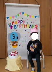 誕生日フォト