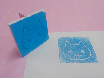 スタンプの見本の写真