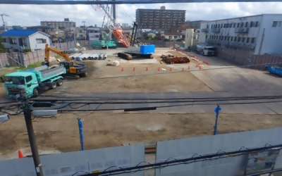 宝木塚小学校新校舎建設工事の写真