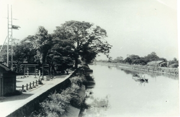 昭和20年代の水戸橋付近