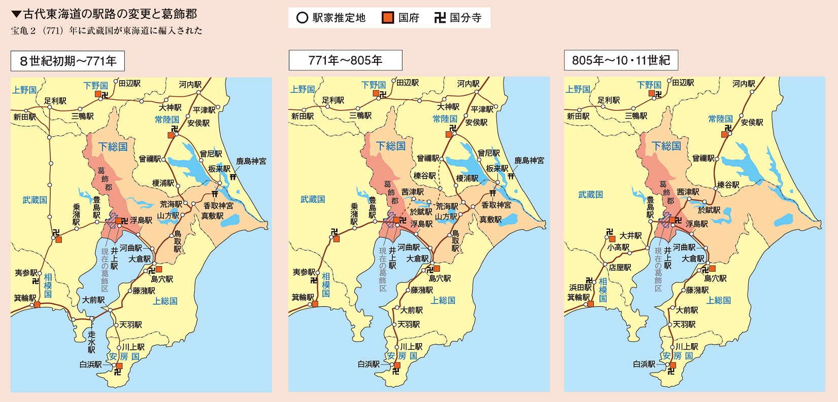 葛飾区史 第2章 葛飾の成り立ち 古代 近世